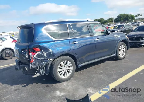 2017 Infiniti Qx80 из США, поврежденный, VIN JN8AZ2NF4H9641344